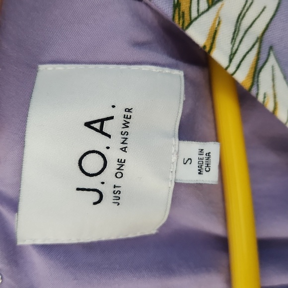 J.O.A. Purple romper size small - Picture 2 of 4